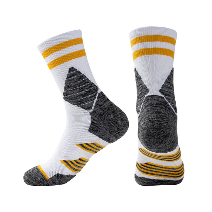 Wholesale Basketball Socks Thick Bottom Mountaineering Running Wear-resistant Breathable JDC-SK-TengYu002