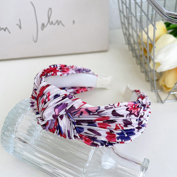 Wholesale forest lace headband retro floral hairpin MOQ≥2 JDC-HD-YYang014
