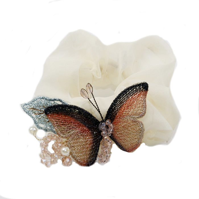 Tela de cabello al por mayor tela clásica mariposa elegante jdc-hs-hmxs006