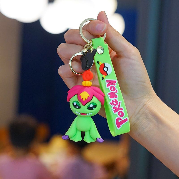 Wholesale Keychain PVC Cute Cartoon Doll Pendant MOQ≥2 JDC-KC-CLi001
