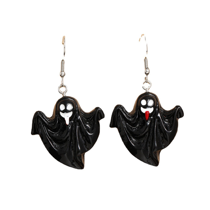 Wholesale Earrings Resin Ghost MOQ≥2 JDC-ES-QunQiu008