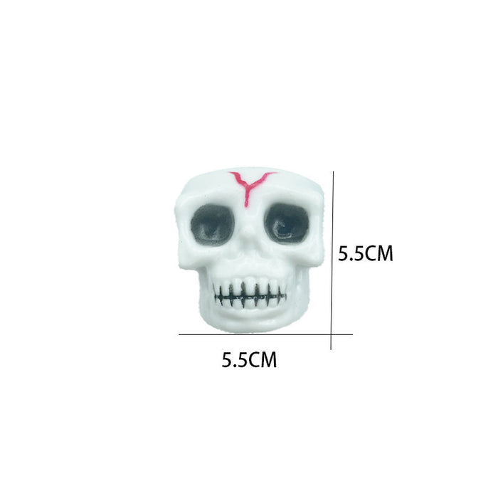 Wholesale Toys TPR Halloween Skull Bat Decompression Pinch Music MOQ≥2 JDC-FT-TYS006
