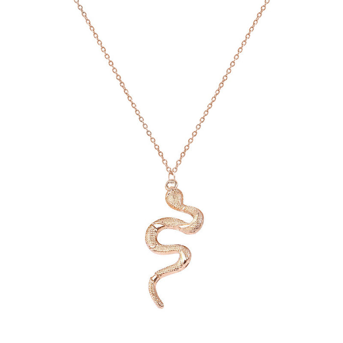 Jewelry WholesaleWholesale snake necklace JDC-NE-XC238 Necklaces 夏晨 %variant_option1% %variant_option2% %variant_option3%  Factory Price JoyasDeChina Joyas De China