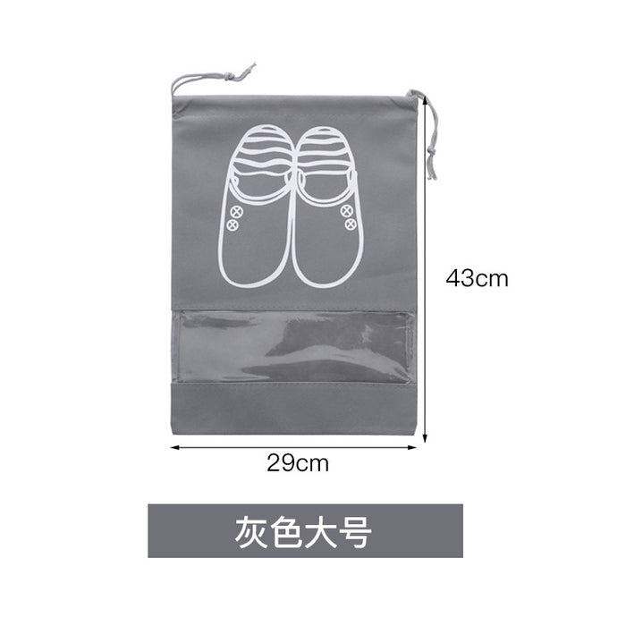 Bolsa de almacenamiento al por mayor Bolsa de almacenamiento no tejida Bolsa de zapato a prueba de polvo Viaje portátil JDC-SB-Zhuoyue002