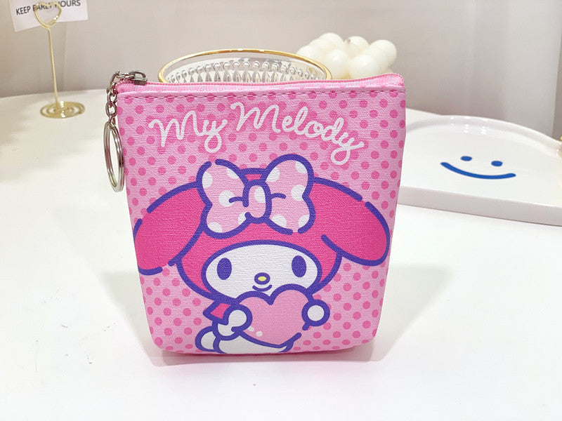 Wholesale cute cartoon coin purse student children loose wallet keychain JDC-KC-CYJ002