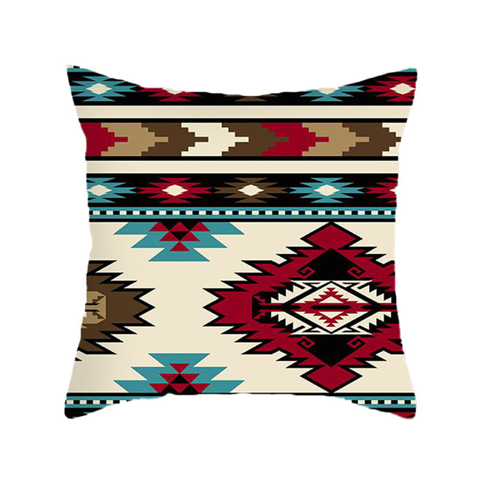 Wholesale Moroccan Boho Print Pillowcase MOQ≥2 JDC-PW-Tianp005