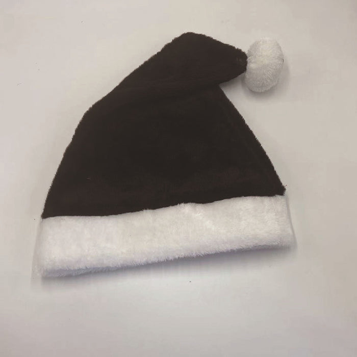 Wholesale Christmas Colorful Short Plush Hat JDC-FH-JiaQ001