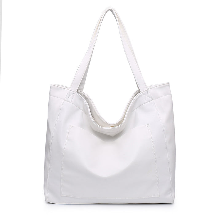 Wholesale Handbag PU Retro Oil Wax Leather Large Capacity Shoulder JDC-HB-Mingg001
