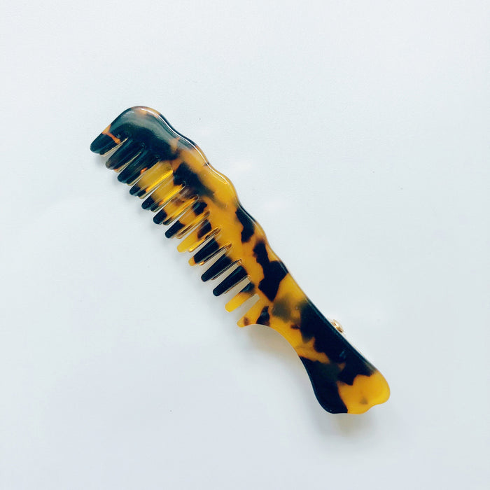 Wholesale Acrylic Comb Hair Clip MOQ≥3 JDC-HC-XingYi003