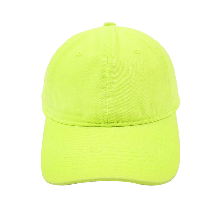 Wholesale fluorescent solid color baseball cap personality sports curved brim MOQ≥2 JDC-FH-BZuZu001