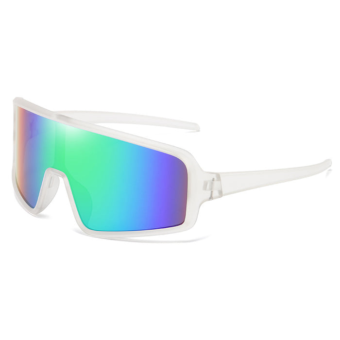 Gafas de sol deportivas al por mayor de marco grande gafas para adultas a prueba de viento jdc-sg-lany001