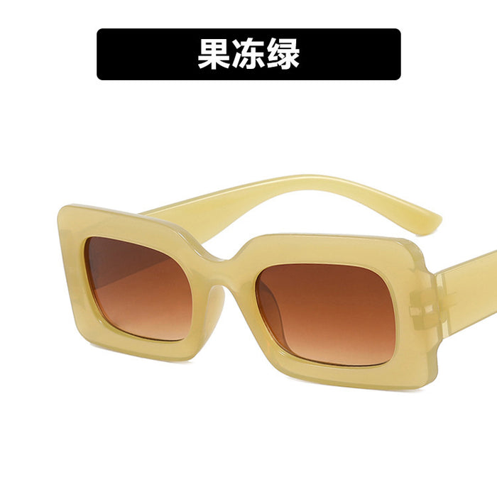 Wholesale Sunglasses Resin Square Vintage JDC-SG-PLS086