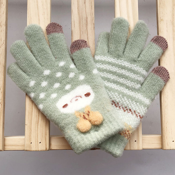 Wholesale Gloves Nylon Winter Warming Touch Screen MOQ≥2 JDC-GS-JunR004
