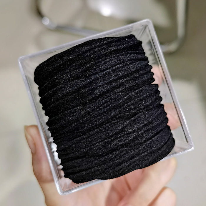 Scrunchies de cabello al por mayor 5pcs Duración sin daños en el cabello Alta elasticidad JDC-HS-YILUO001