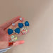 Jewelry WholesaleWholesale silver needle blue series diamond pearl flower earrings JDC-ES-Fengm059 Earrings 丰美 %variant_option1% %variant_option2% %variant_option3%  Factory Price JoyasDeChina Joyas De China