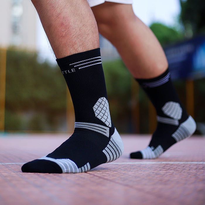 Calcetines al por mayor Nylon Breathable Sports Midube Socks MOQ≥3 JDC-SK-CHENXI003