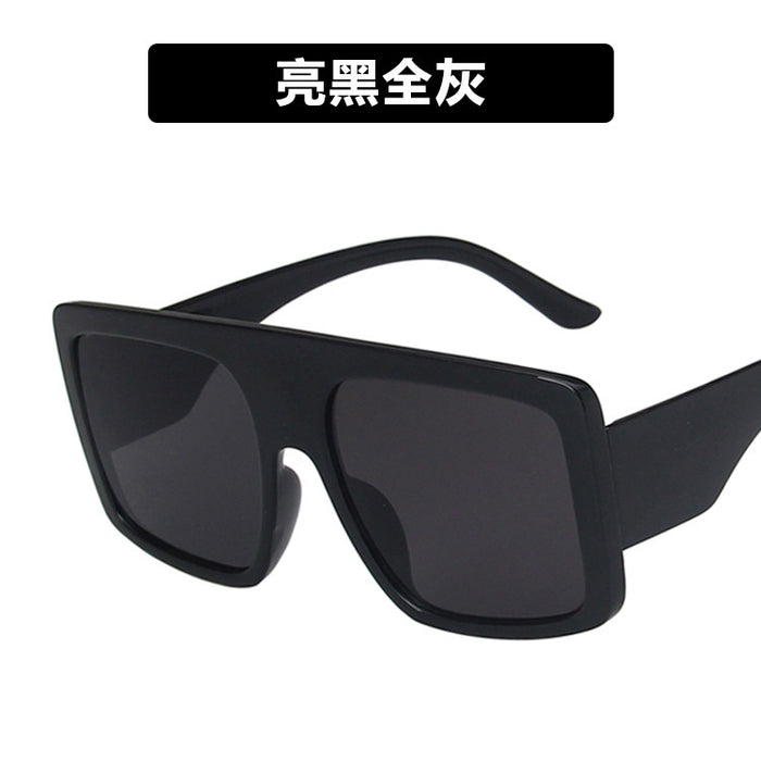 Gafas de sol de marco grande al por mayor Mask Personalidad Retro Street Shooting JDC-SG-KD180
