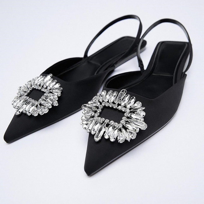 Wholesale high heel women's shoes british style summer new rhinestones JDC-SD-LiuZ002