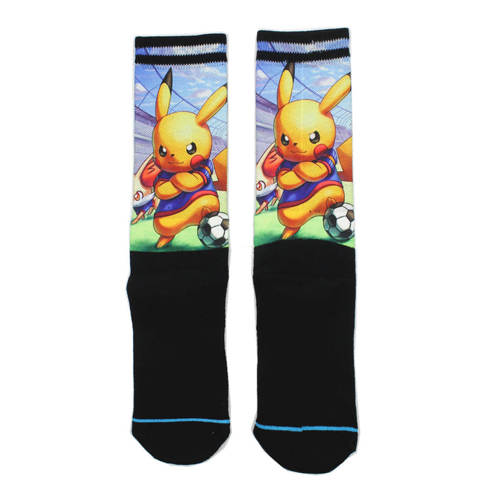 Wholesale Sock Polyester Cotton Cartoon Caricature Breathable Sweat Absorb (M)MOQ≥5 JDC-SK-MuQing006
