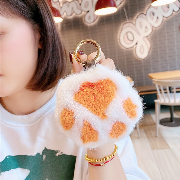 Wholesale Cute Cat's Claw Plush Keychain JDC-KC-YCYK002