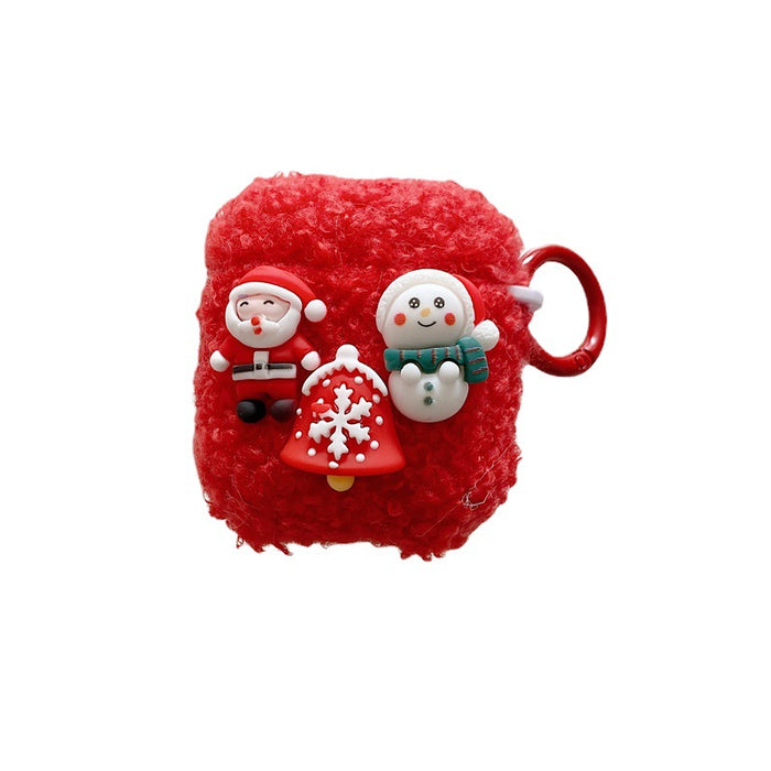 Wholesale Headphone Shell TPU Christmas Santa Elk Snowman JDC-EPC-NYJ001