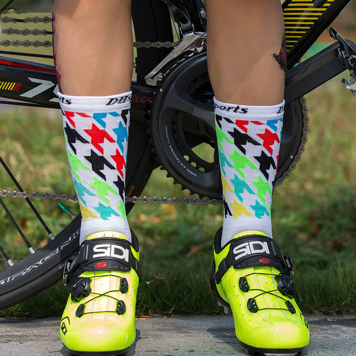 Calcetines de calcetines al por mayor calcetines ciclismo de ciclismo mimado de manteos JDC-SK-Qit009