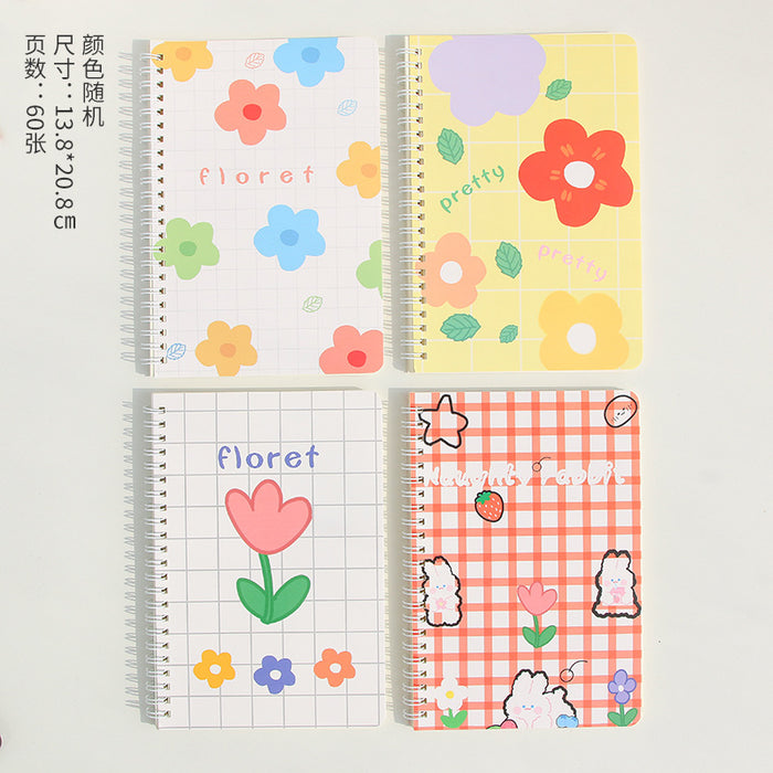 Wholesale Random A5 Cartoon Cute Coil Notebook MOQ≥2 JDC-NK-Zhimei001