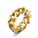 Jewelry WholesaleWholesale chain stainless steel gold ring JDC-RS-QianF011 Rings 千风 %variant_option1% %variant_option2% %variant_option3%  Factory Price JoyasDeChina Joyas De China