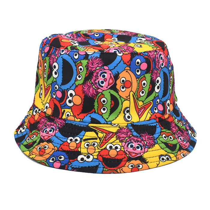 Wholesale hat printing cartoon fisherman hat sun hat (F) MOQ≥2 JDC-FH-ShunMa002
