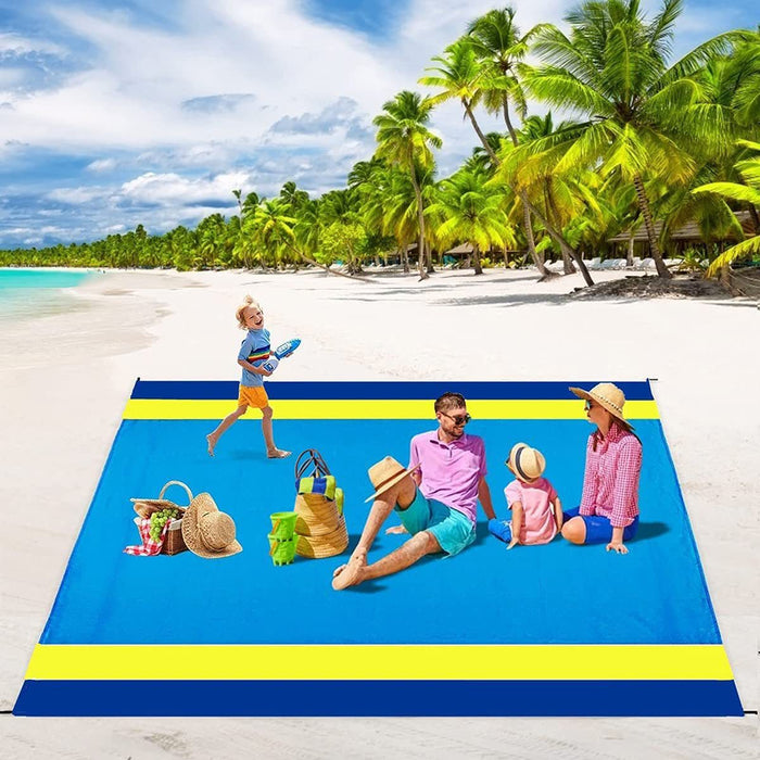 Wholesale Outdoor Portable Campground Mat Polyester Waterproof Beach Blanket MOQ≥2 JDC-BCT-SXiang001