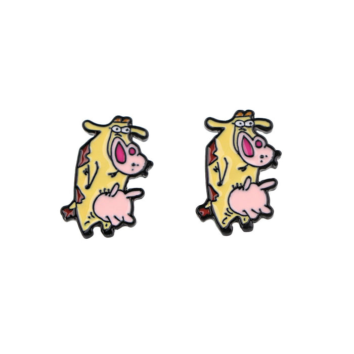 Wholesale Earrings Alloy Anime Cartoon JDC-ES-QingT005