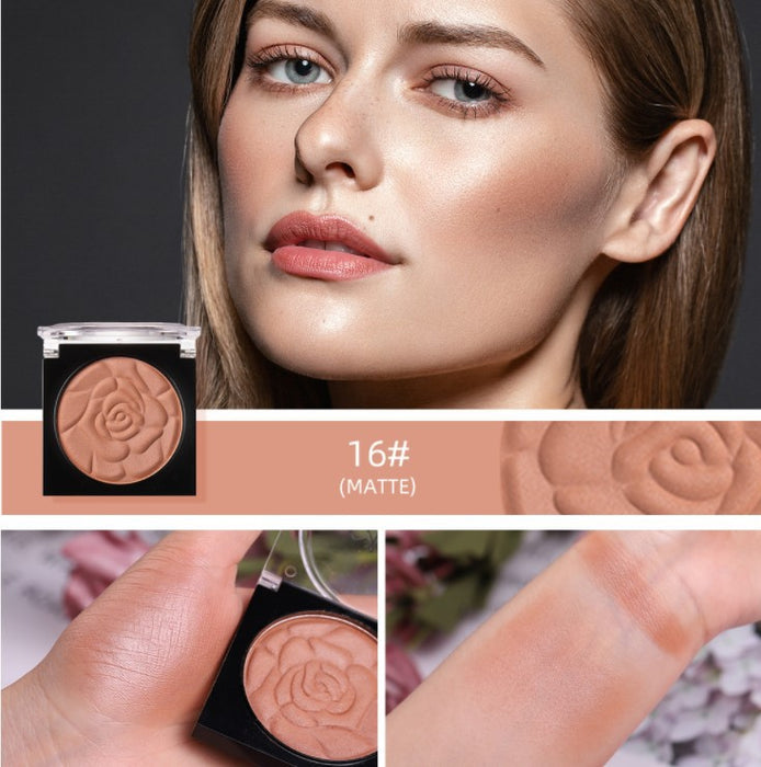 Wholesale Petal Blush Natural Easy To Color Matte High Gloss Pink MOQ≥3 JDC-BH-quep001