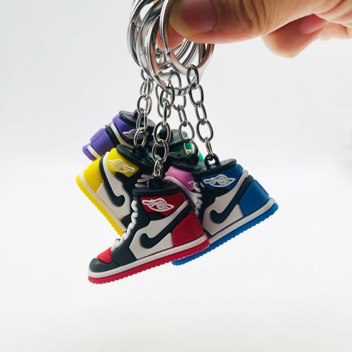 Wholesale Keychains PVC Faux Basketball Shoes (F) JDC-KC-XiangY041