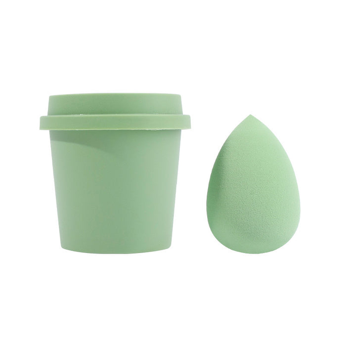 Wholesale beauty egg do not eat powder sponge puff wet and dry JDC-CP-JChi001