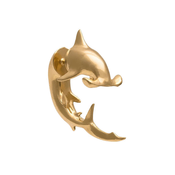 Wholesale Earring Alloy Small Dolphin Animal Earring MOQ≥2 JDC-ES-Yida019