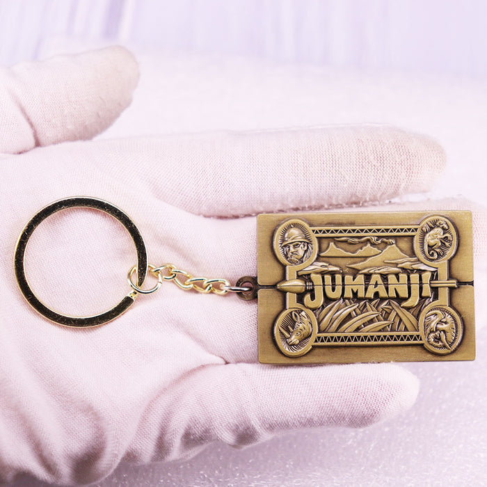 Wholesale Keychain Sci-Fi Movie Jumanji's Game Keychain MOQ≥2 JDC-KC-GDK001