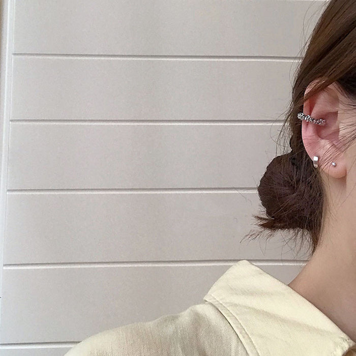 Wholesale Earrings Alloy Pinion Ear Cuffs JDC-ES-Jingh013