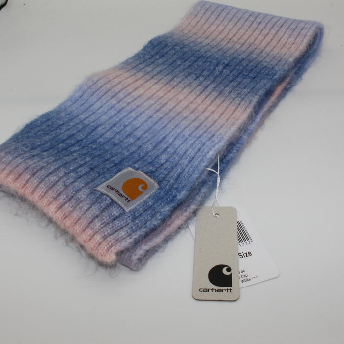 Wholesale Hat Acrylic Gradient Hem Knit Hat Scarf 2 Piece Set MOQ≥2 (F) JDC-FH-QCL008