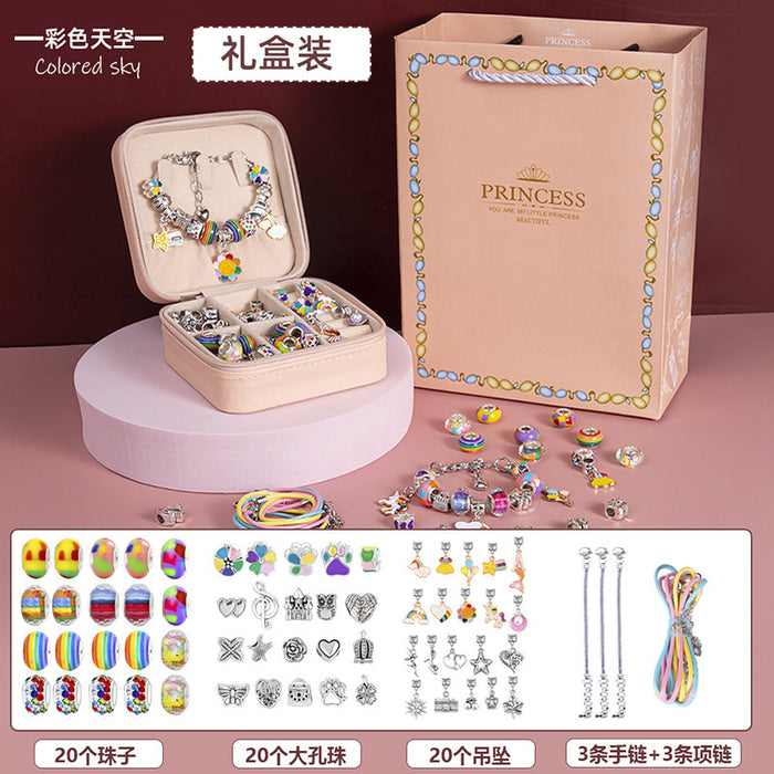 Wholesale Bracelet Alloy Kids Bracelet Set Beaded MOQ≥2 JDC-BT-XiaoM002