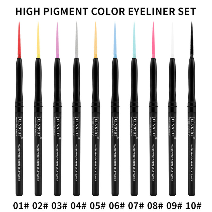Wholesale eyeliner waterproof and oil proof eyeliner MOQ≥3 JDC-ER-MKa004