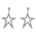 Jewelry WholesaleWholesale Alloy Diamond Openwork Pentagram Earrings JDC-ES-JL984 Earrings 氿乐 %variant_option1% %variant_option2% %variant_option3%  Factory Price JoyasDeChina Joyas De China