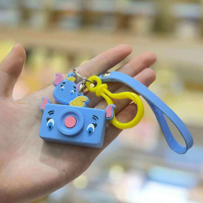 Wholesale cute cartoon animal camera keychain JDC-KC-CunY001