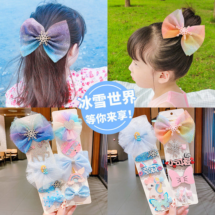 Wholesale Children's Bow Hairpin Cute Cartoon Headwear MOQ≥5 JDC-HC-GYou001