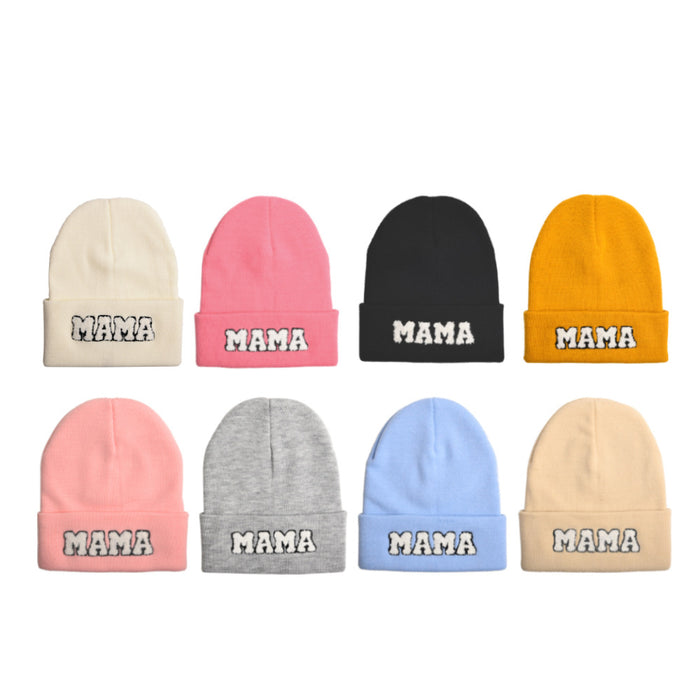 Wholesale Hat Acrylic Letter Embroidery Sweater Hat MOQ≥2 JDC-FH-WenR024