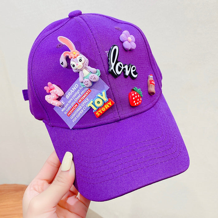 Wholesale cartoon peaked hat women's summer sun protection and sunshade JDC-FH-I003