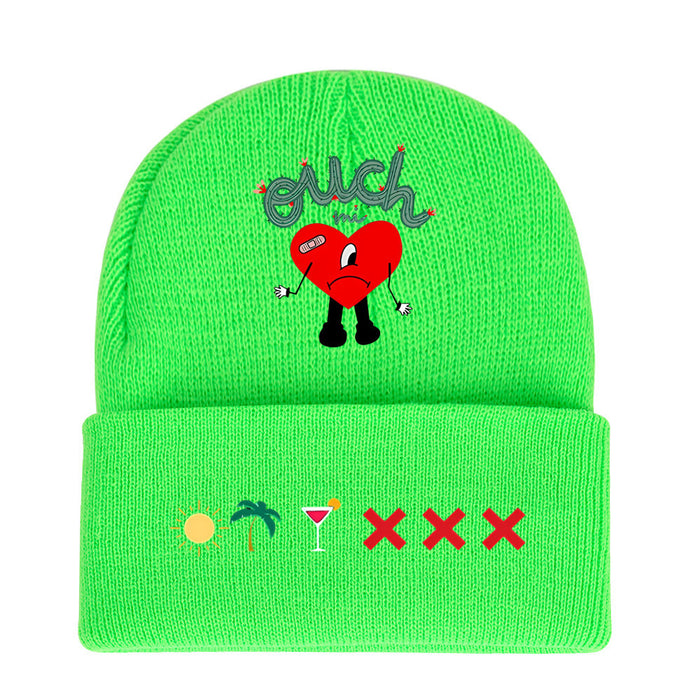 Wholesale Hat Acrylic Printing Ear Protection Windproof Sweater Hat (F) JDC-FH-WDM003