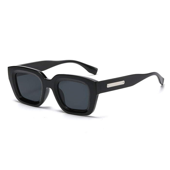 Wholesale Sunglasses PC Square Retro Cat Eye Big Frame JDC-SG-JQB005
