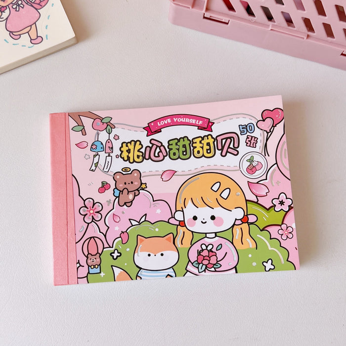 Wholesale Notebooks Handbook Stickers Cute DIY Decorative Material MOQ≥2 JDC-NK-DLin002