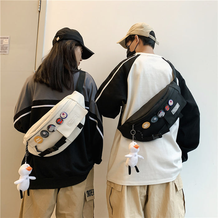 Wholesale chest bag men's shoulder bag casual tooling diagonal cross JDC-SD-Zhibei005