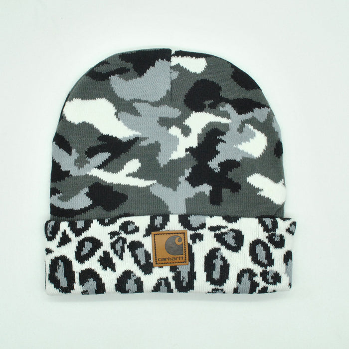 Wholesale Hat Acrylic Camouflage Leopard Knit Hat (F) JDC-FH-PNi008